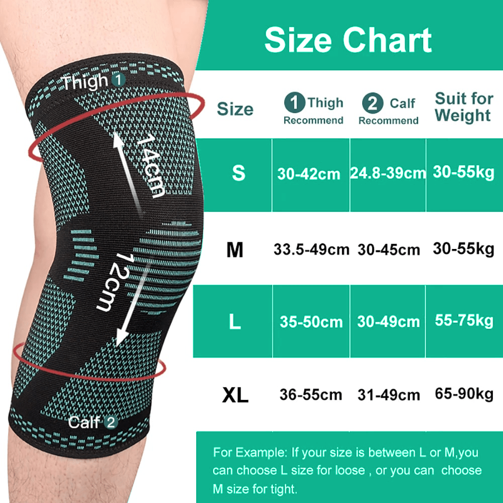 Black Knee Compression Brace | TheraKnee - TheraWear