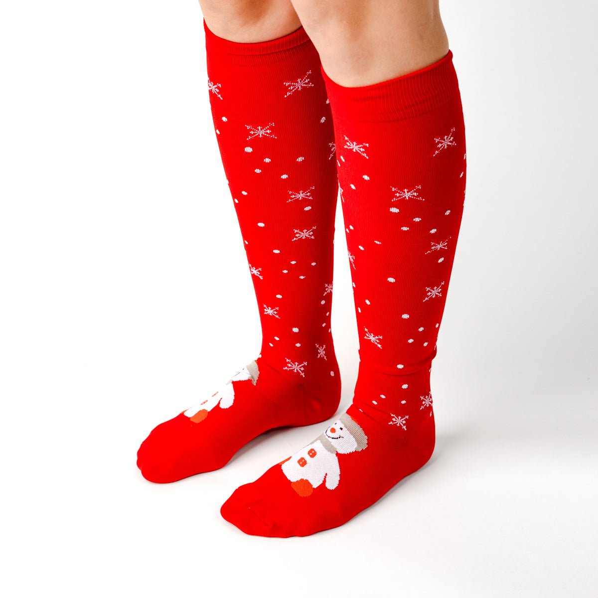 Frosty Snowman Compression Socks - TheraWear