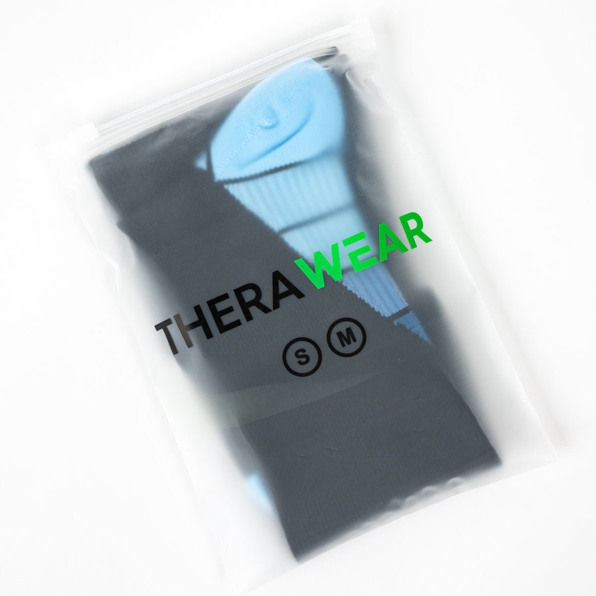Retro Blue Compression Socks - TheraWear