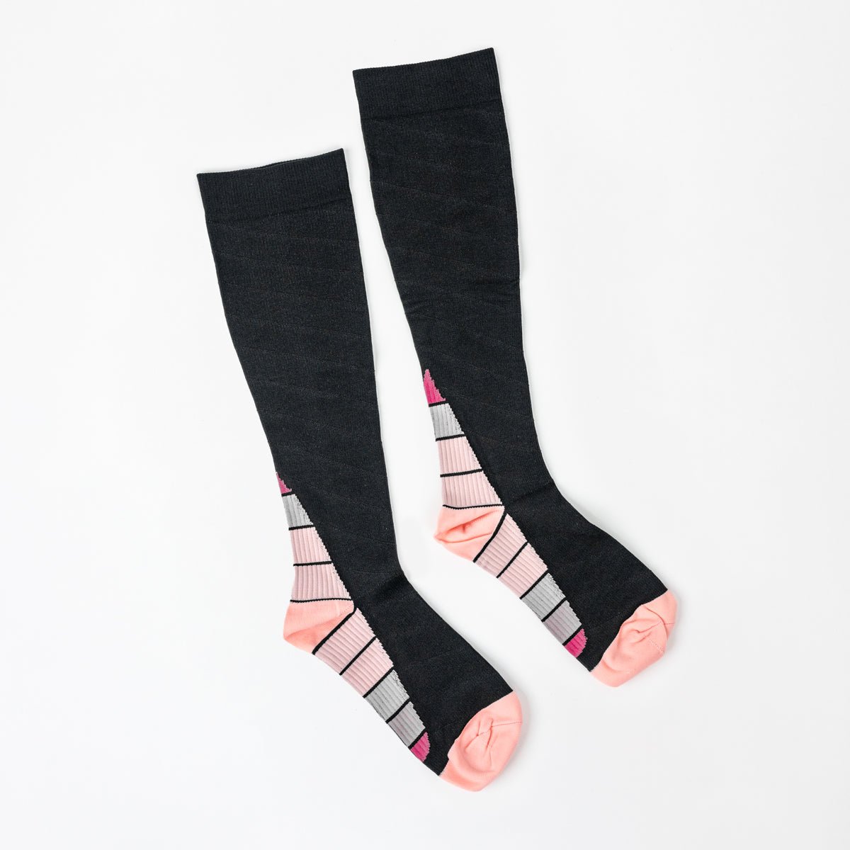 Retro Pink Compression Socks - TheraWear