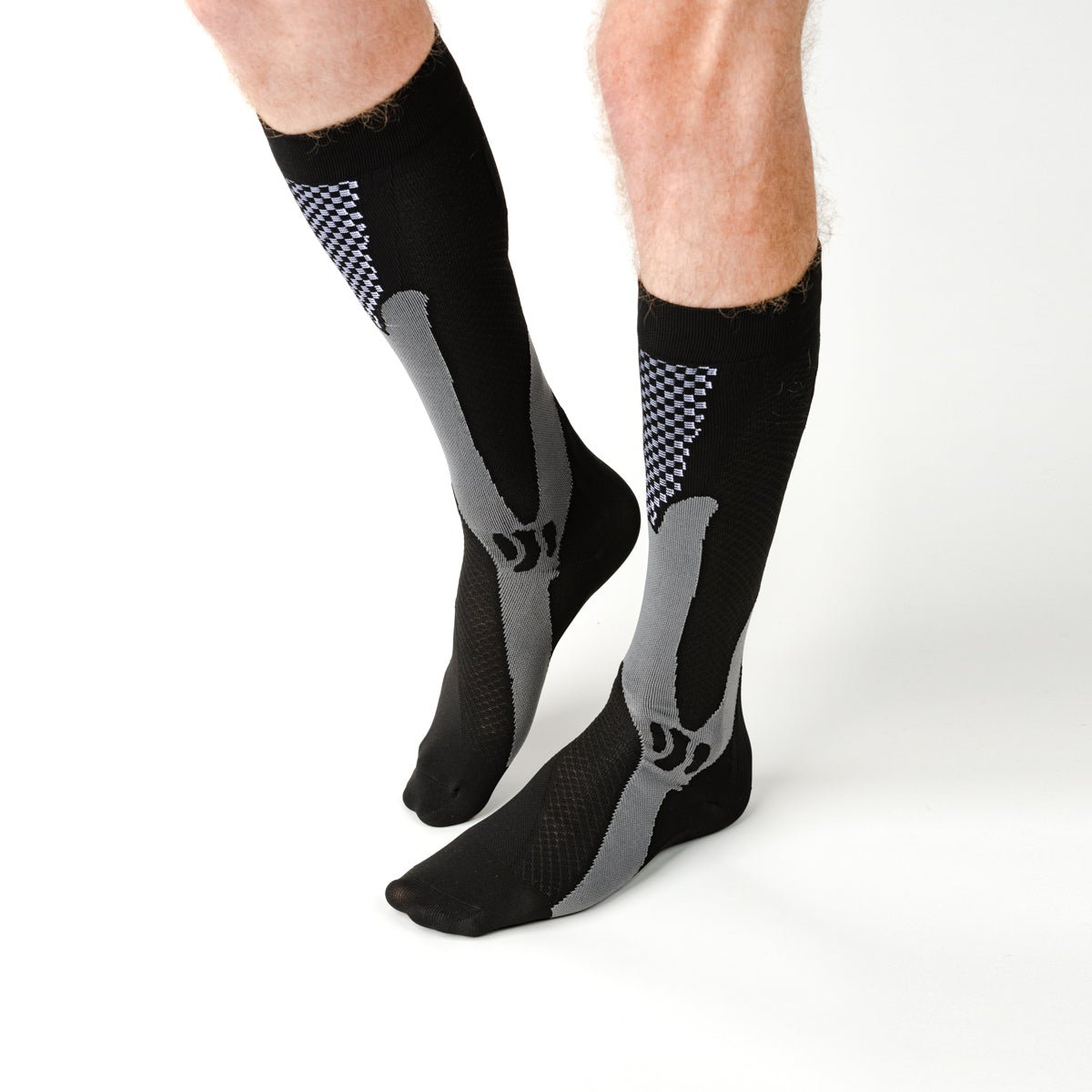 Active Black Compression Socks - TheraWear