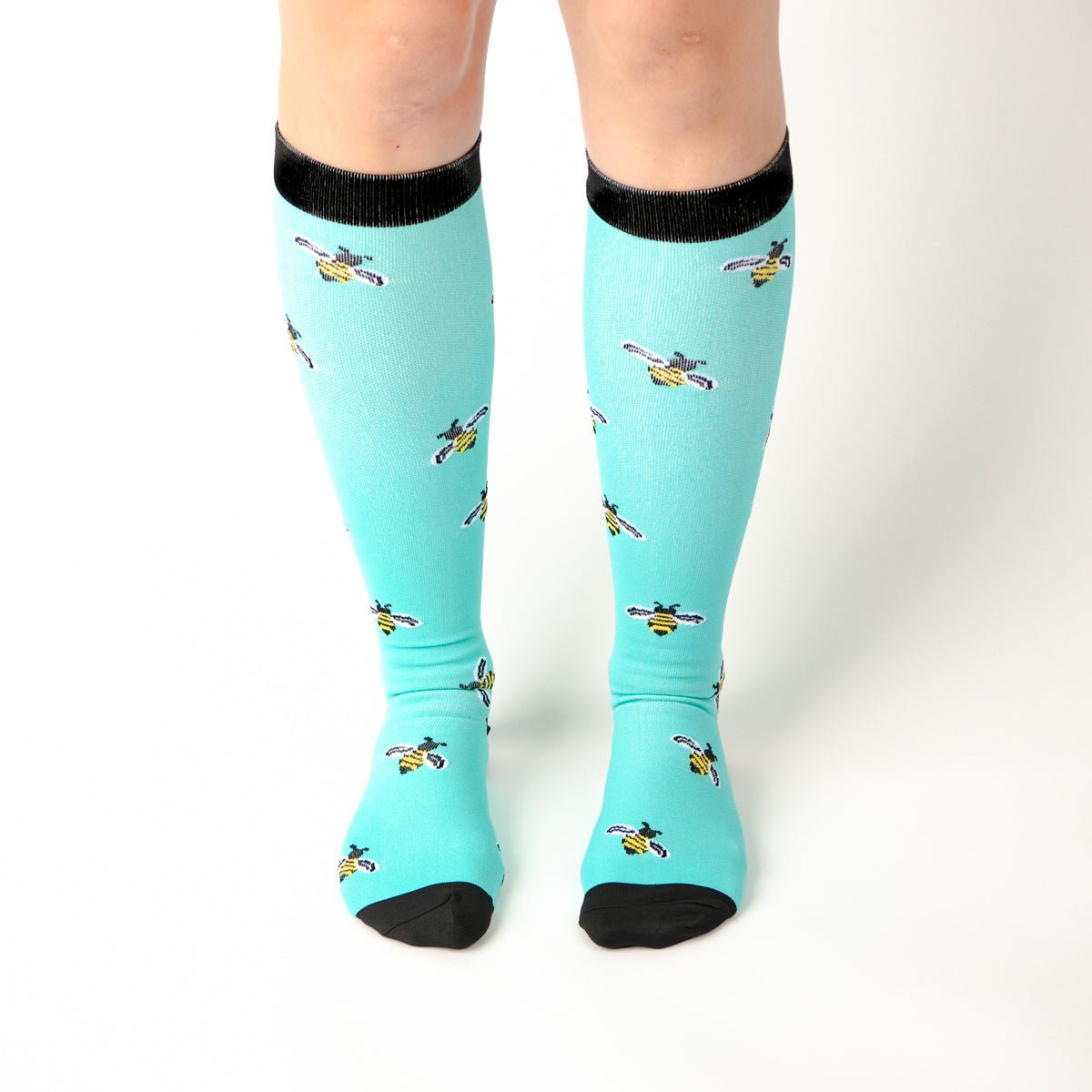 Bee Party Compression Socks - TheraWear