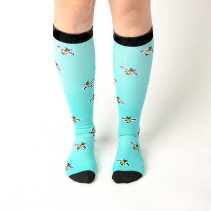 Bee Party Compression Socks - TheraWear