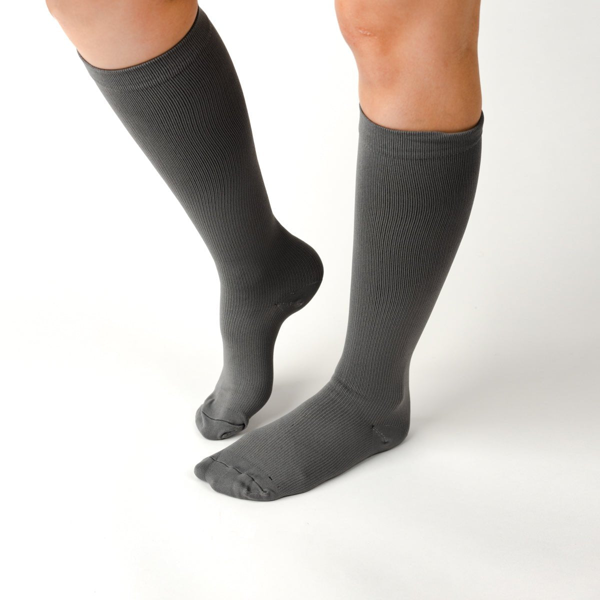 Grey Compression Socks - TheraWear