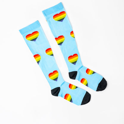 Happy Hearts Compression Socks - TheraWear