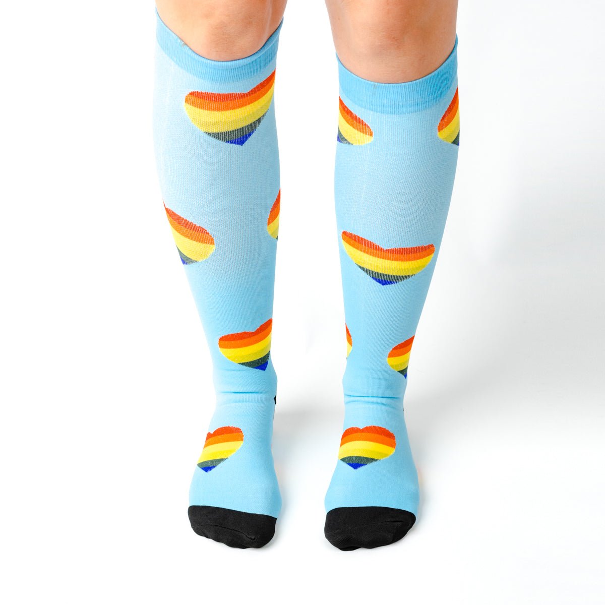 Happy Hearts Compression Socks - TheraWear