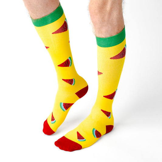 Happy Watermelon Compression Socks - TheraWear