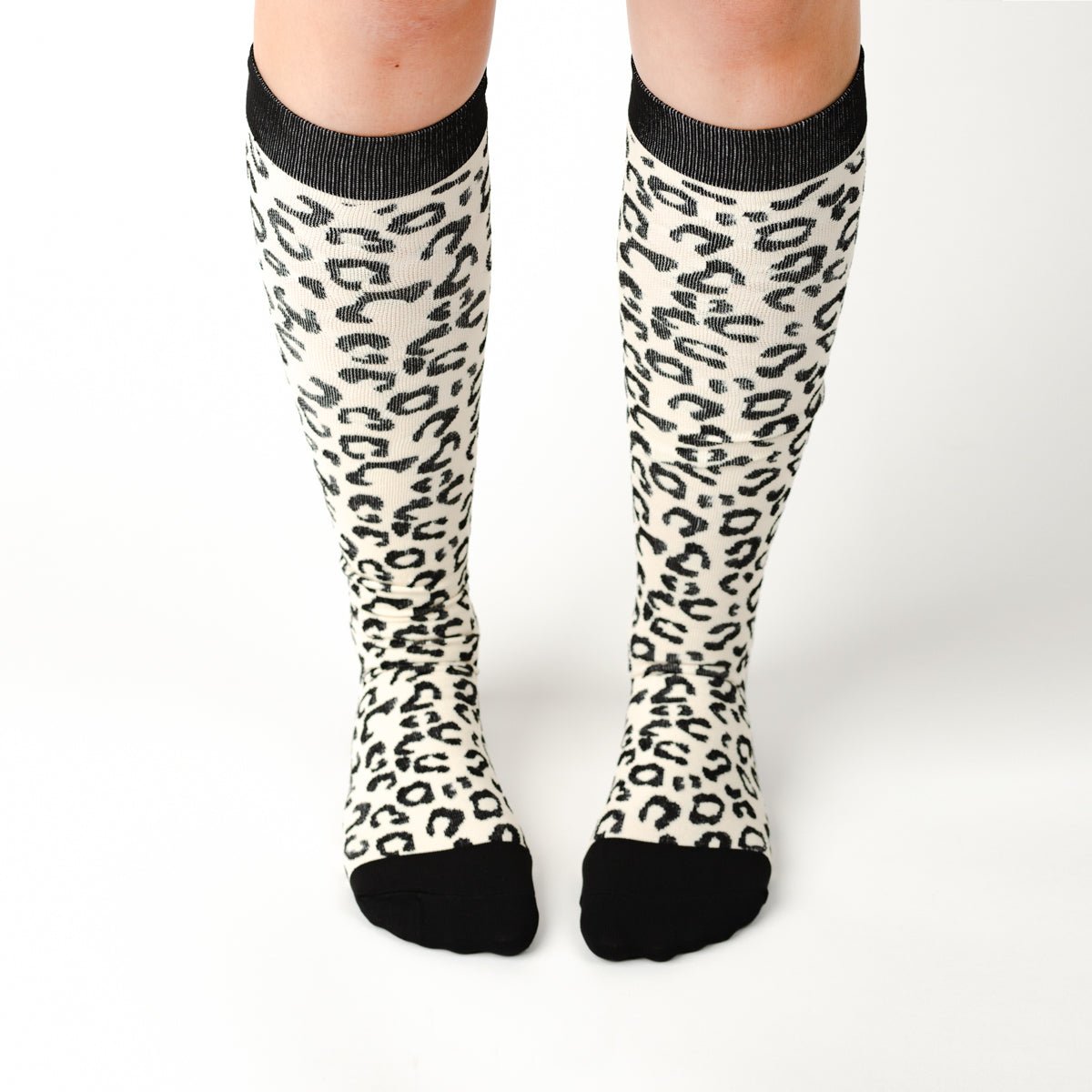 Leopard Print Compression Socks - TheraWear
