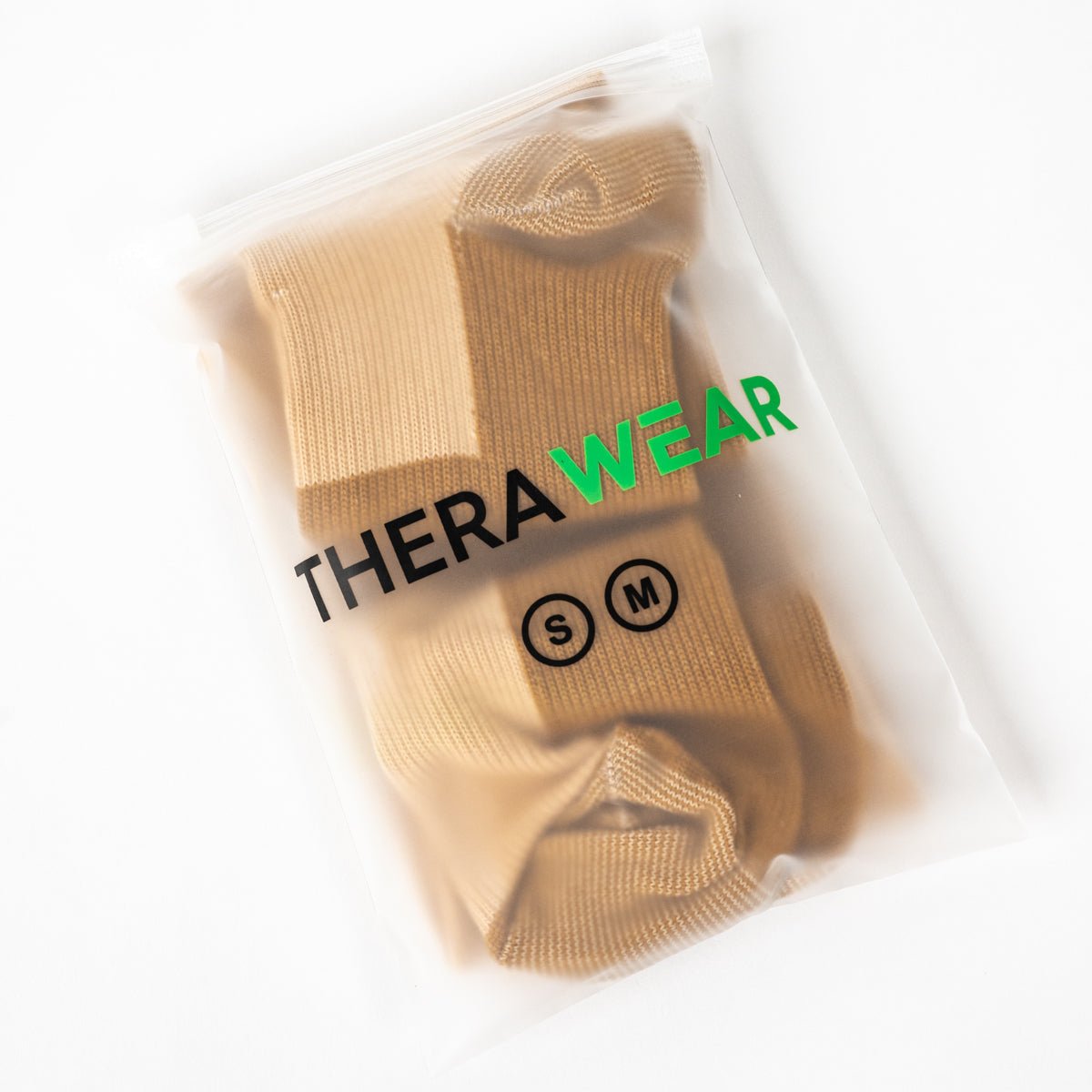 Natural Beige Copper Infused Compression Socks - TheraWear