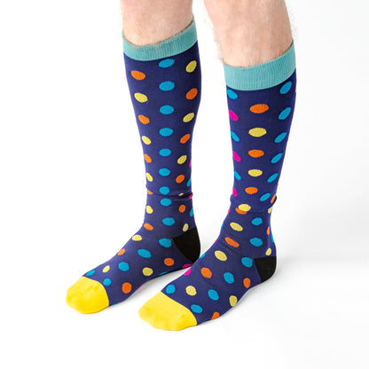 Polka Dot Days Compression Socks - TheraWear