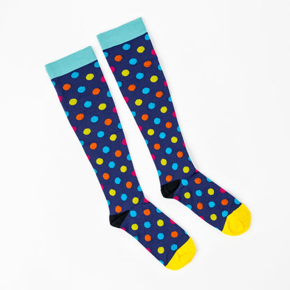 Polka Dot Days Compression Socks - TheraWear