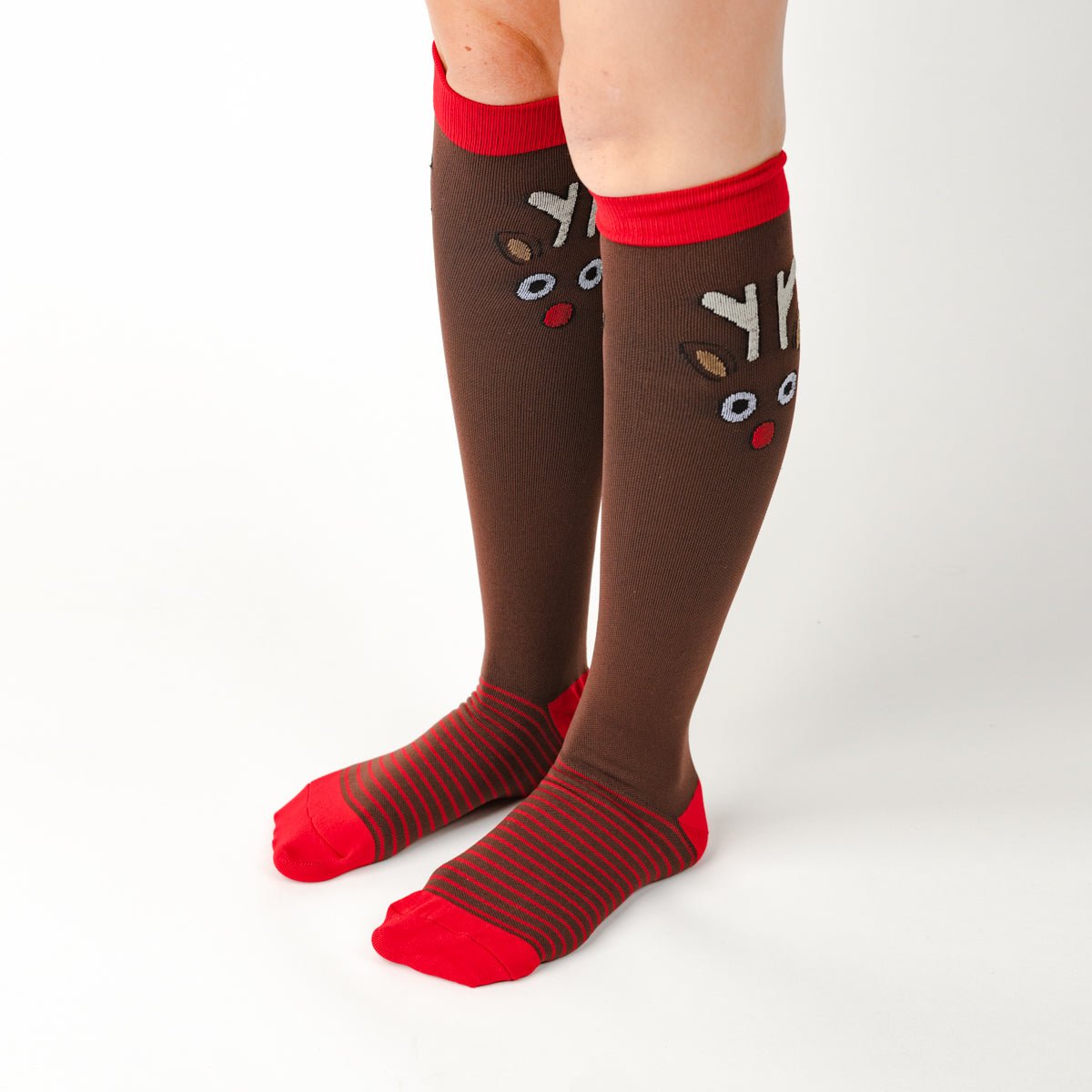 Reindeers Compression Socks - TheraWear