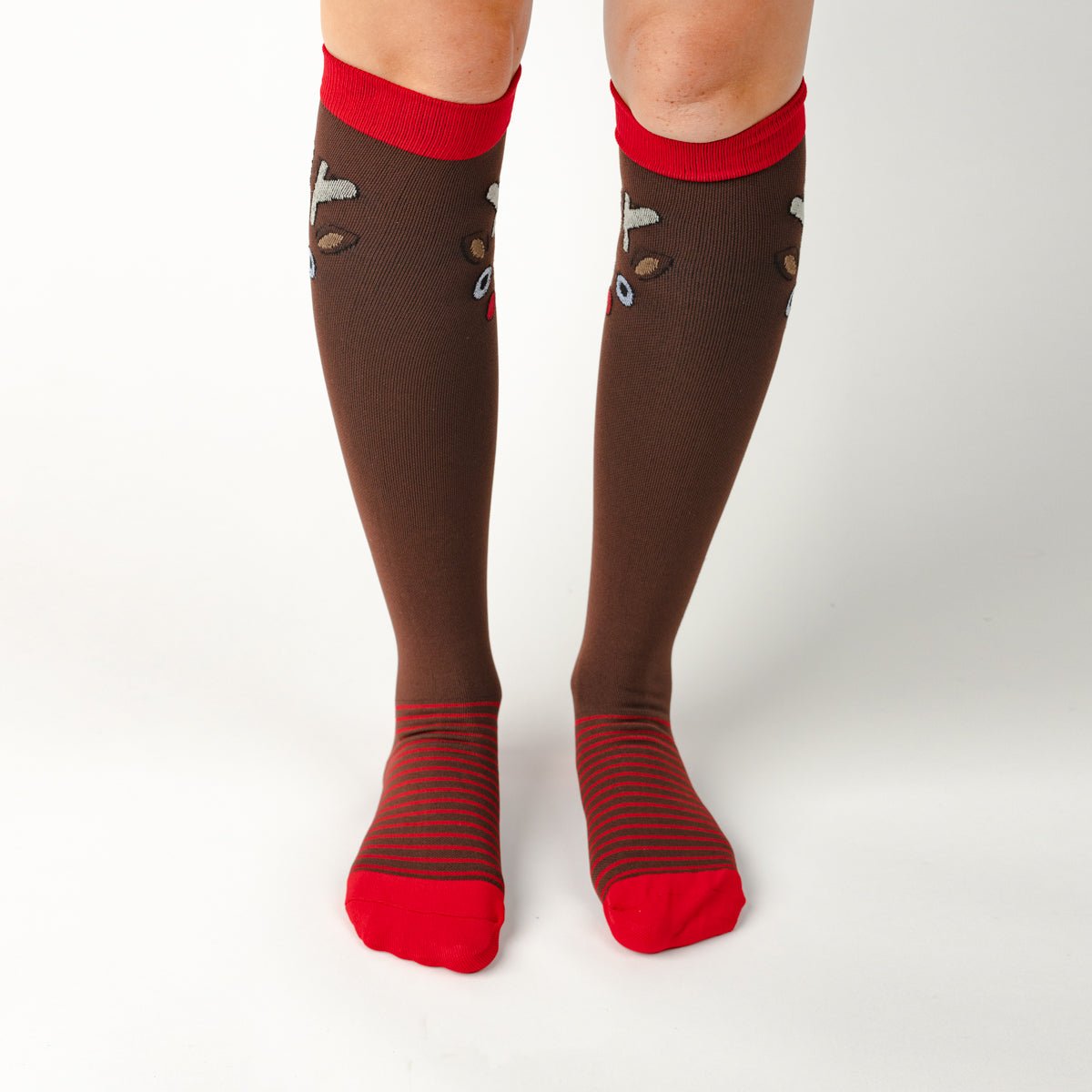 Reindeers Compression Socks - TheraWear