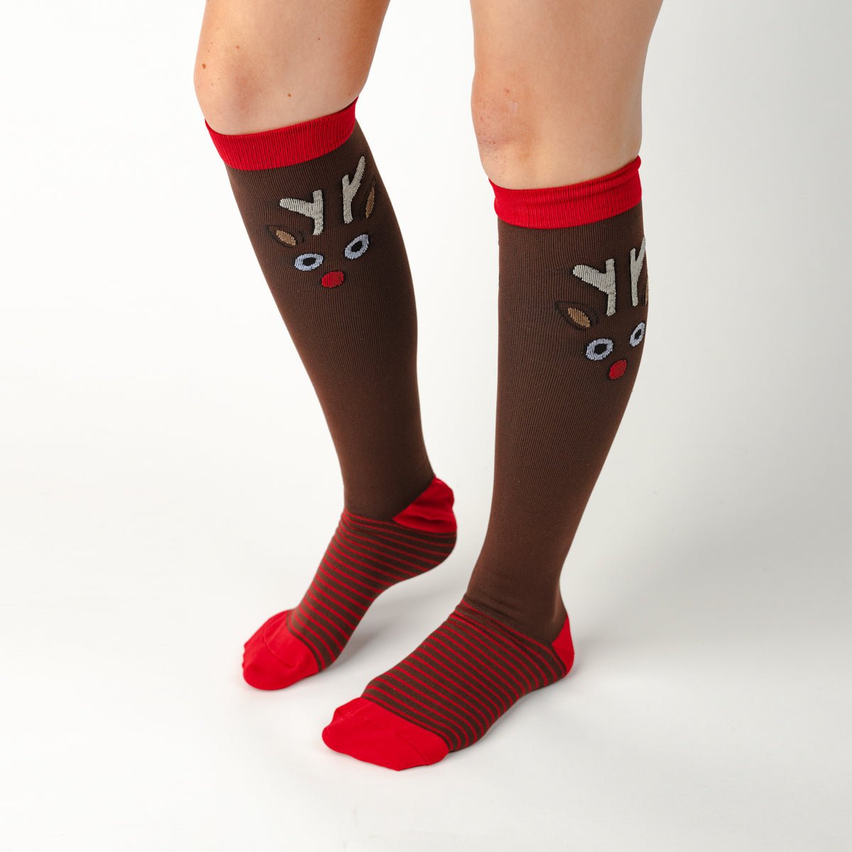 Reindeers Compression Socks - TheraWear