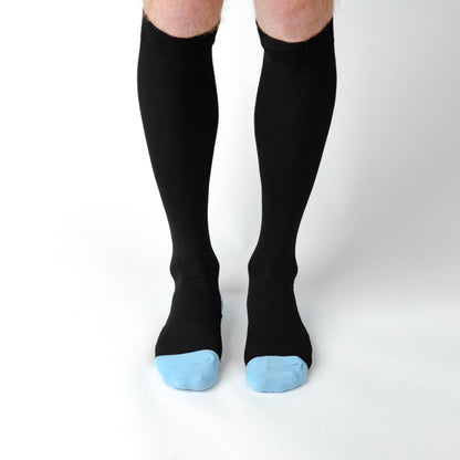 Retro Blue Compression Socks - TheraWear