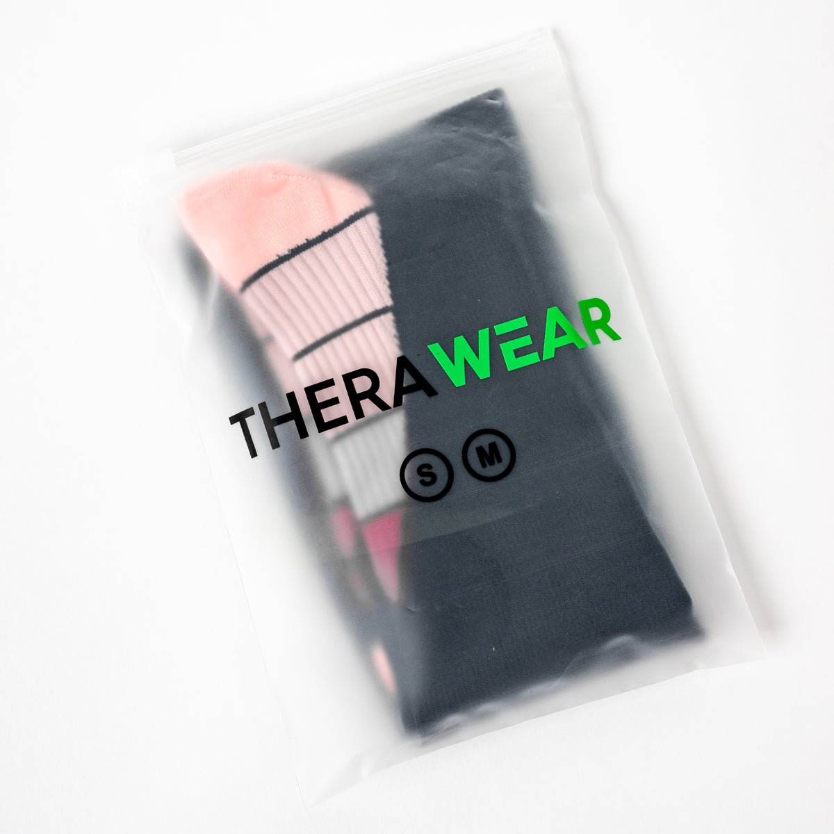 Retro Pink Compression Socks - TheraWear