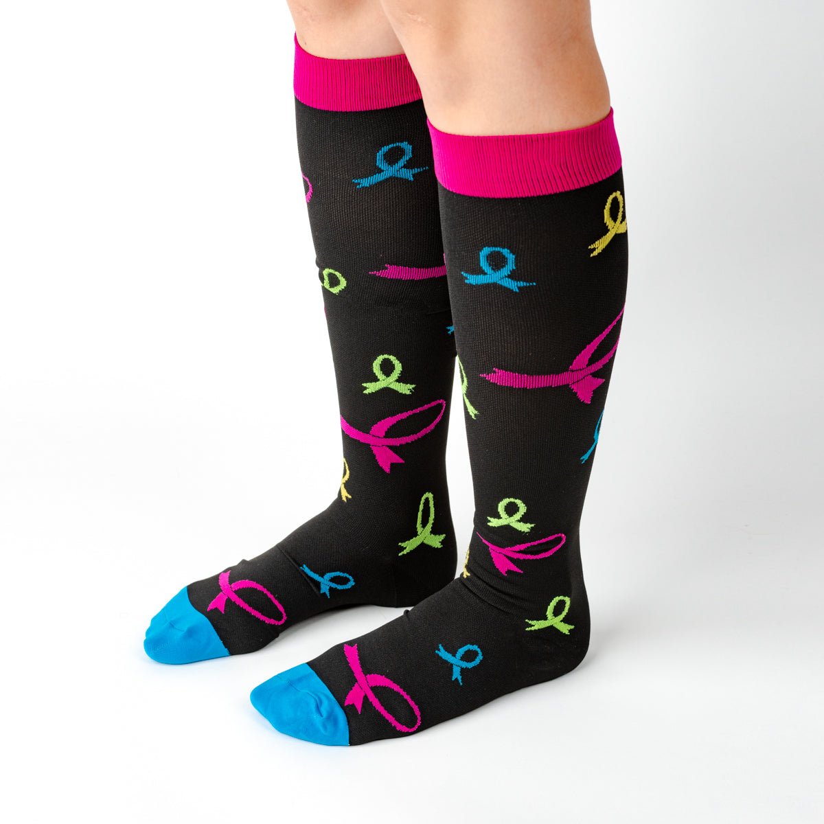 Ribbons Compression Socks - TheraWear