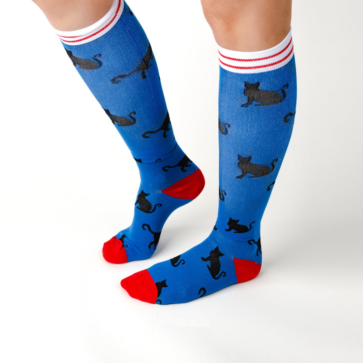 Sneaky Cats Compression Socks - TheraWear