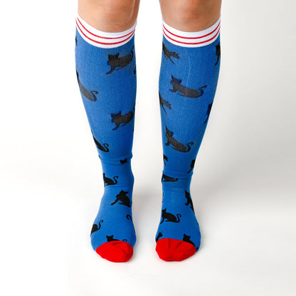 Sneaky Cats Compression Socks - TheraWear