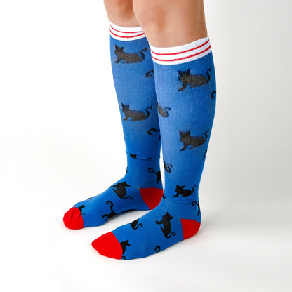 Sneaky Cats Compression Socks - TheraWear
